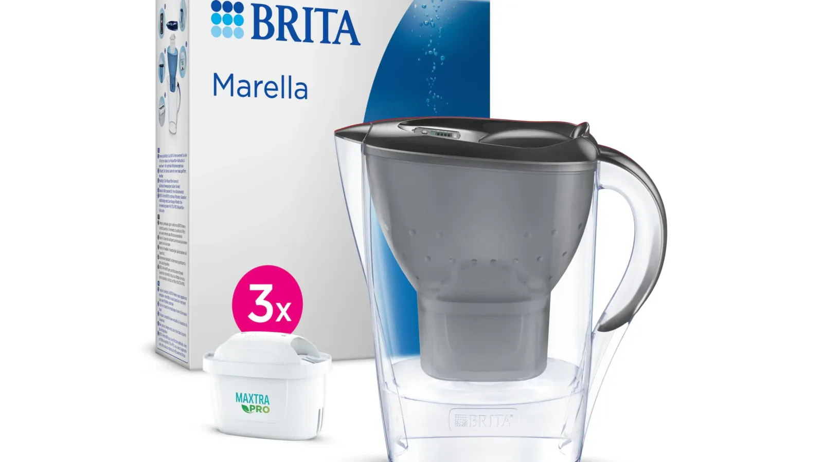 Brita Marella - dzbanek filtrujący 2,4L w oryginalnym opakowaniu z wkładem MAXTRA PRO